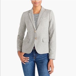 NWOT J.Crew Mercantile Schoolboy Wool Blazer Gray